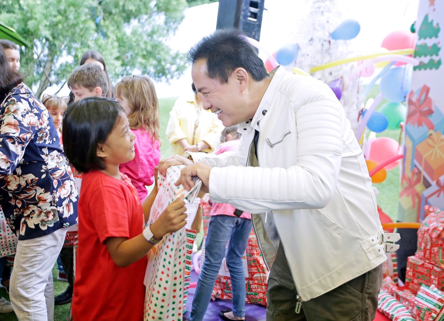 GiftGiving and Outreach Program for the Earthquake Victims Children